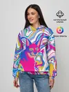 Женское худи / Floppa Art