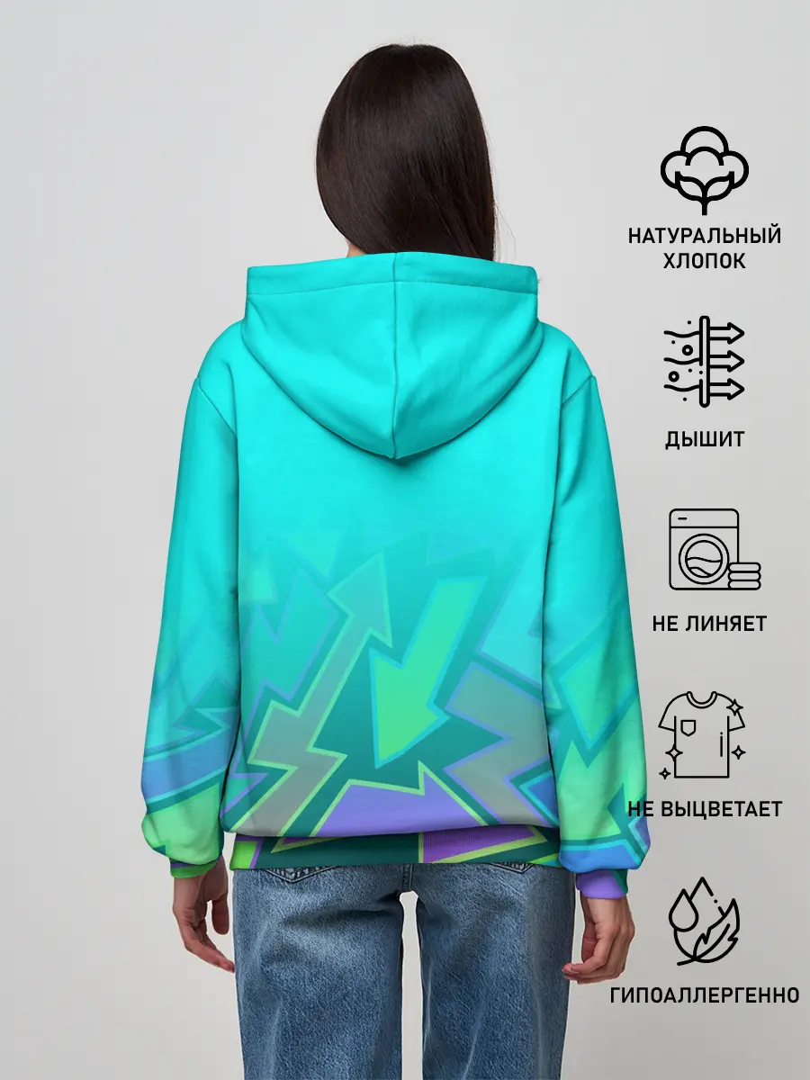 Женское худи / FRIDAY NIGHT FUNKIN / АКВАНЕОН