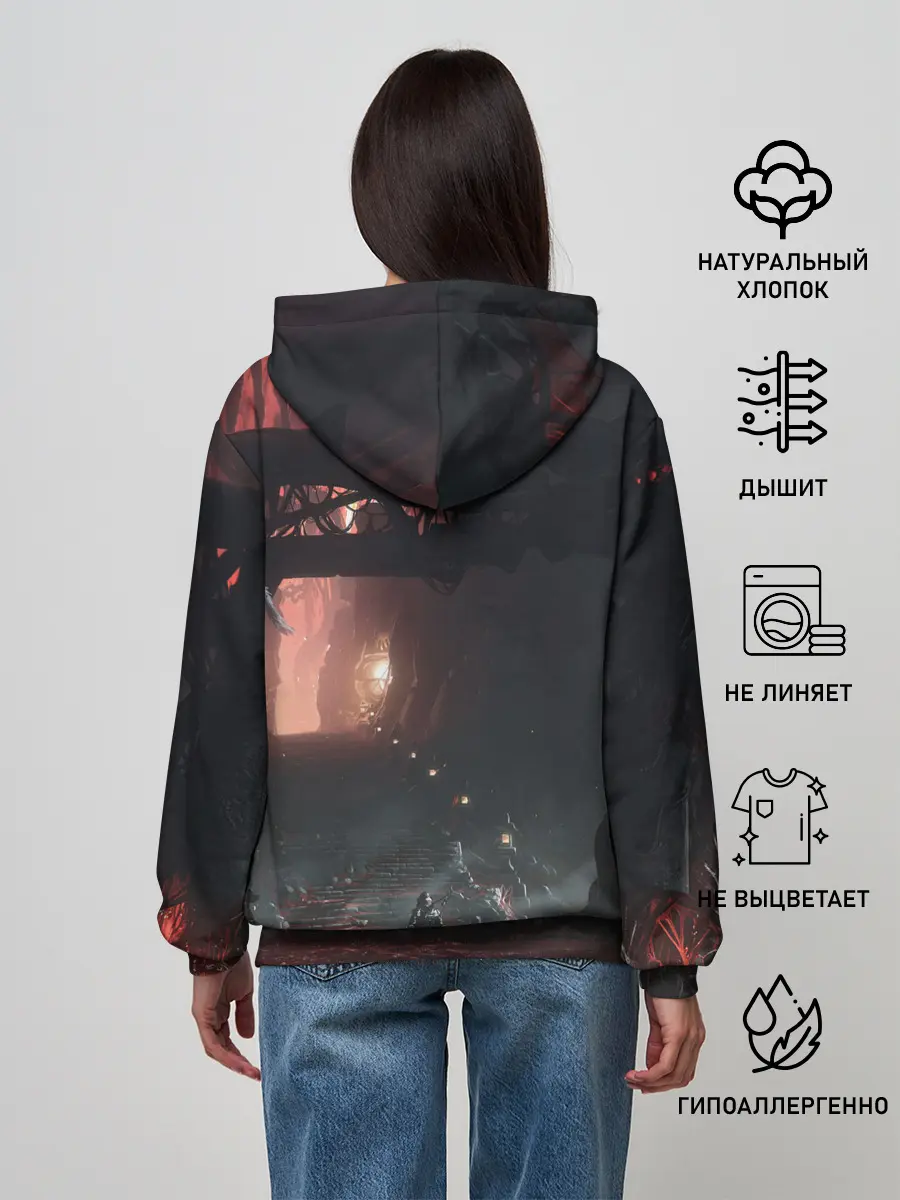 Женское худи / Samurai | Ghost of Tsushima