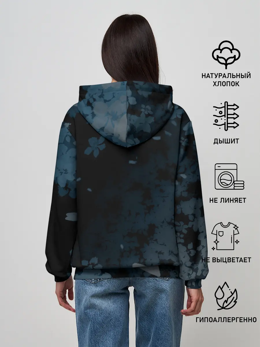 Женское худи / Genshin Impact - Аяка