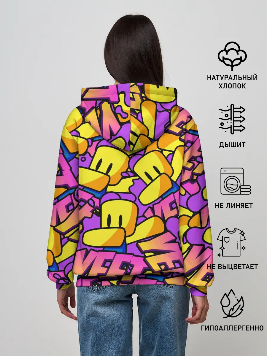 Женское худи / ROBLOX / РОБЛОКС / YEET