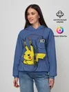 Женское худи / Пикачу - зарядка