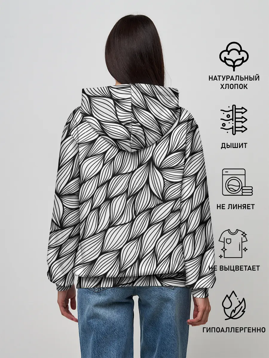 Женское худи / Лепестки