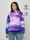 Женское худи / ФИОЛЕТОВЫЙ РАЙ