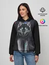 Женское худи / КРАСИВЫЙ ВОЛК