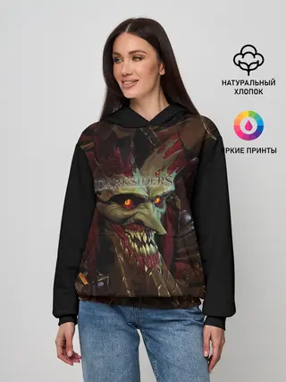 Женское худи / Darksiders | Гнев Войны