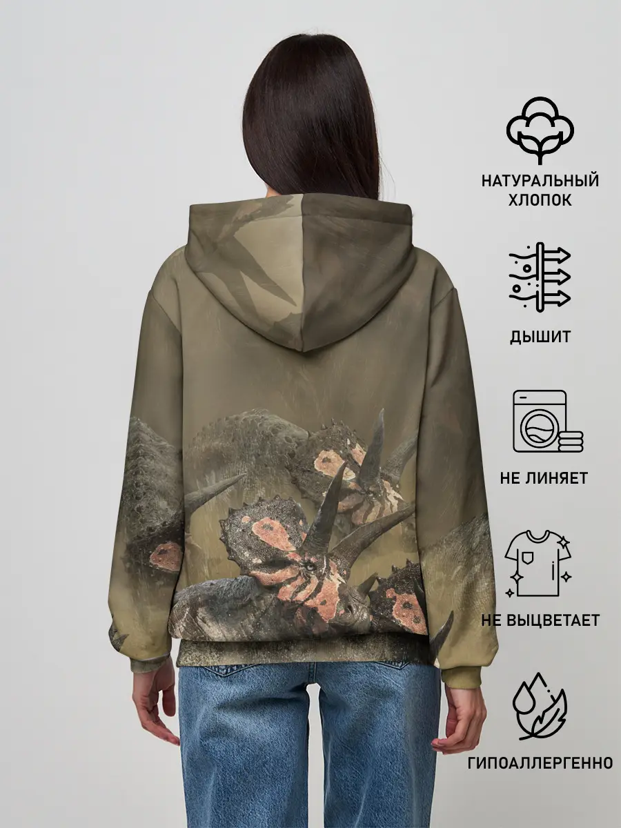 Женское худи / Jurassic World | Мир Юрского Периода