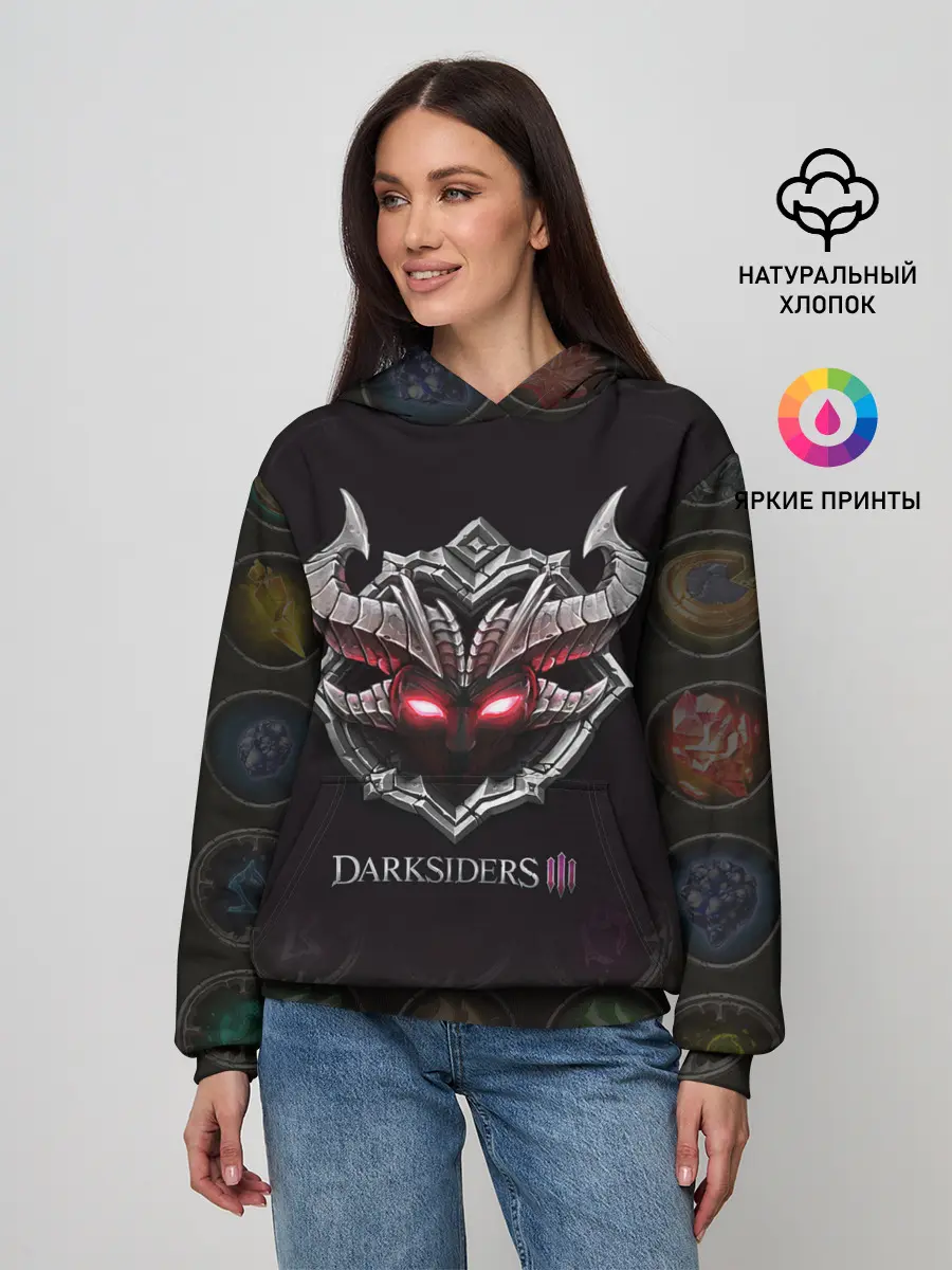 Женское худи / Руны | Darksiders 3