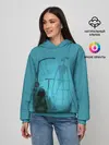 Женское худи / СИРЕНОГОЛОВЫЙ И ДЕВОЧКА