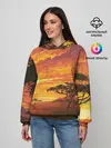 Женское худи / АФРИКАНСКАЯ САВАННА