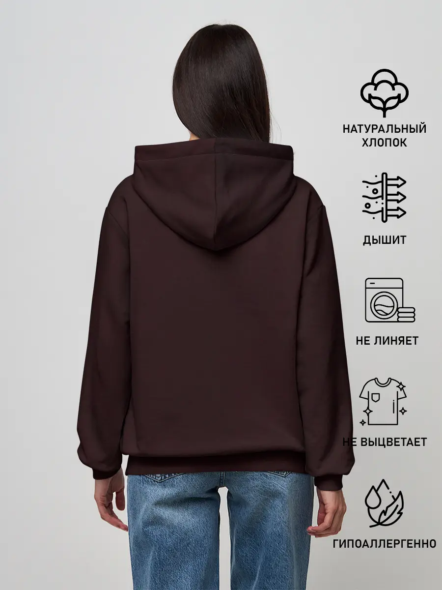 Женское худи / Горящая Чарли