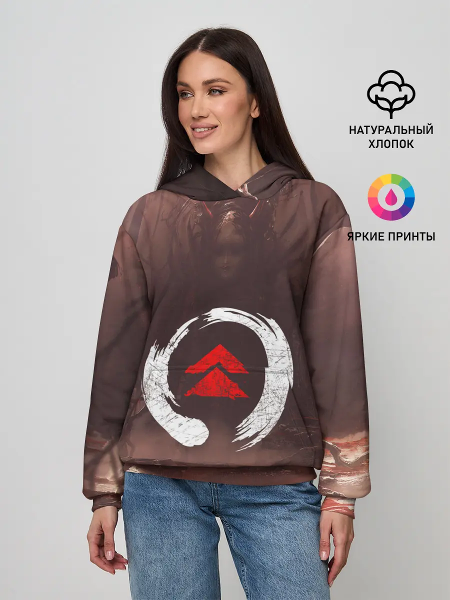 Женское худи / Demon Tsushima | Демон