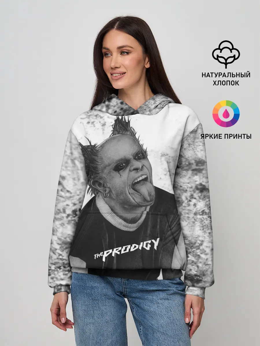 Женское худи / THE PRODIGY | ПРОДИДЖИ
