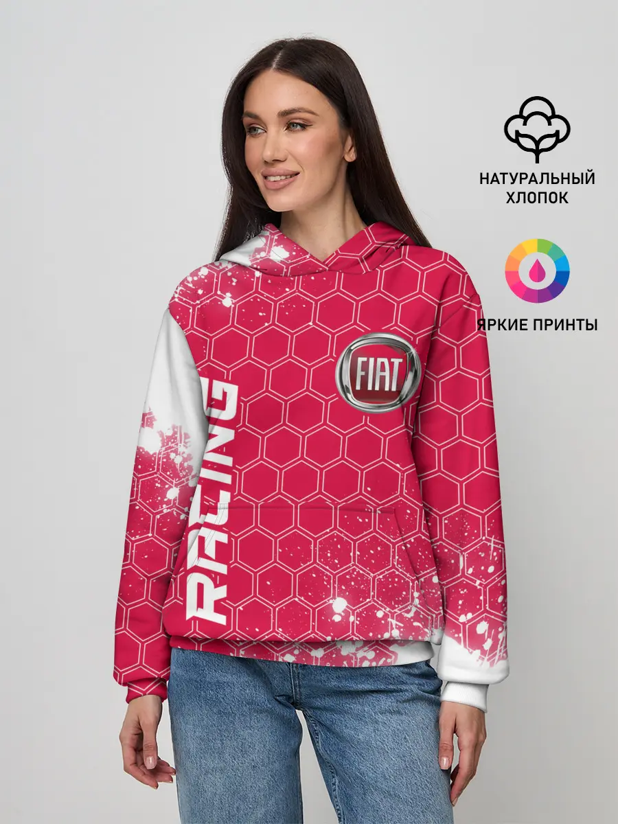 Женское худи / Fiat - Racing