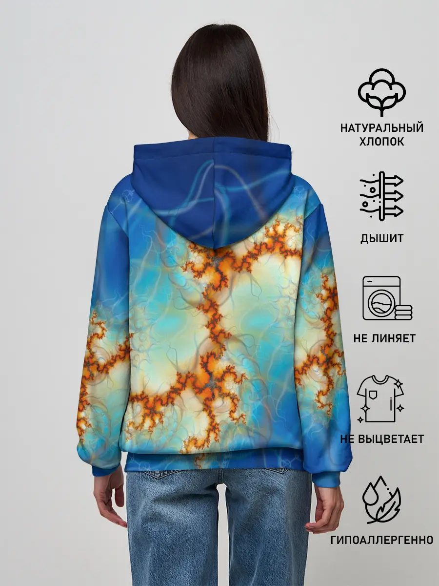 Женское худи / Абстрактное представление