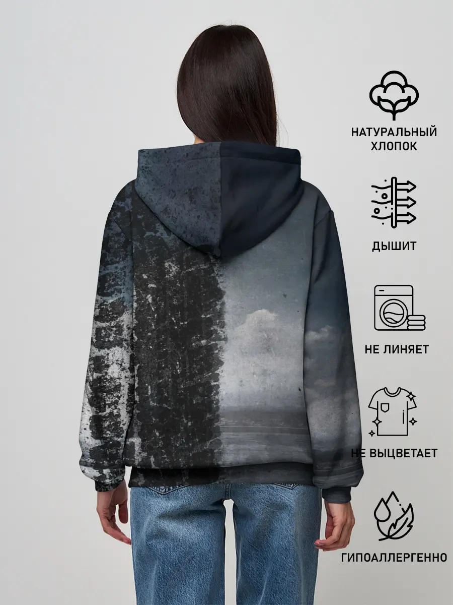 Женское худи / Дальнобой | Red Truck