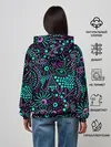Женское худи / Яркий абстрактный узор