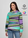 Женское худи / Абстрактный асимметричный