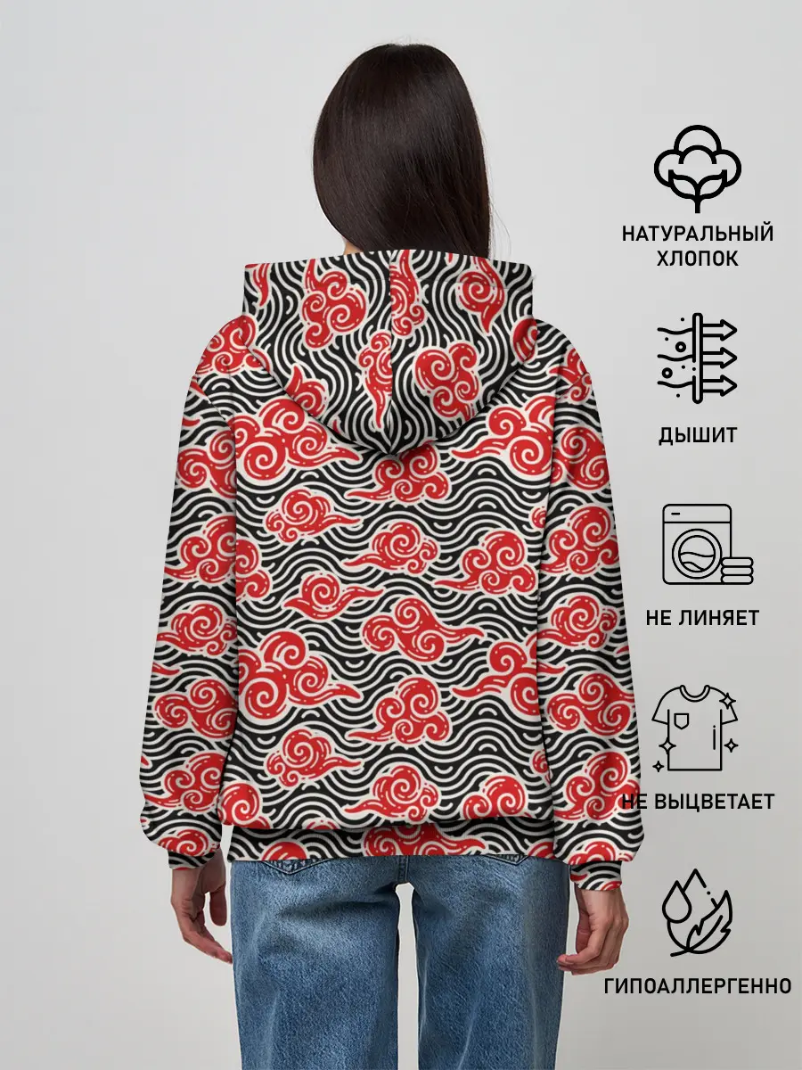 Женское худи / Бакэнэко