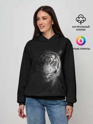 Женское худи / БЕЛЫЙ ТИГР