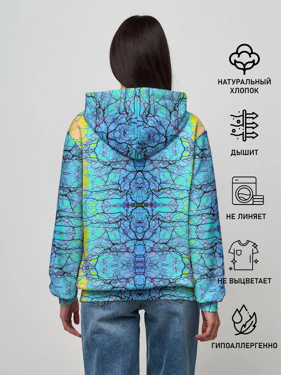 Женское худи / Психоделика