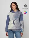 Женское худи / Летящая девушка