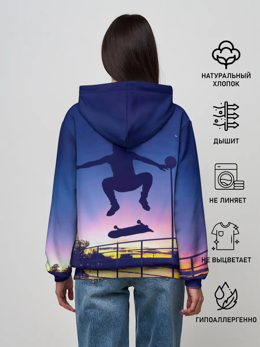 Женское худи / Skateboarding