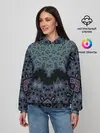 Женское худи / Перламутровый узор восточный