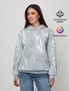 Женское худи / Голографическая текстура