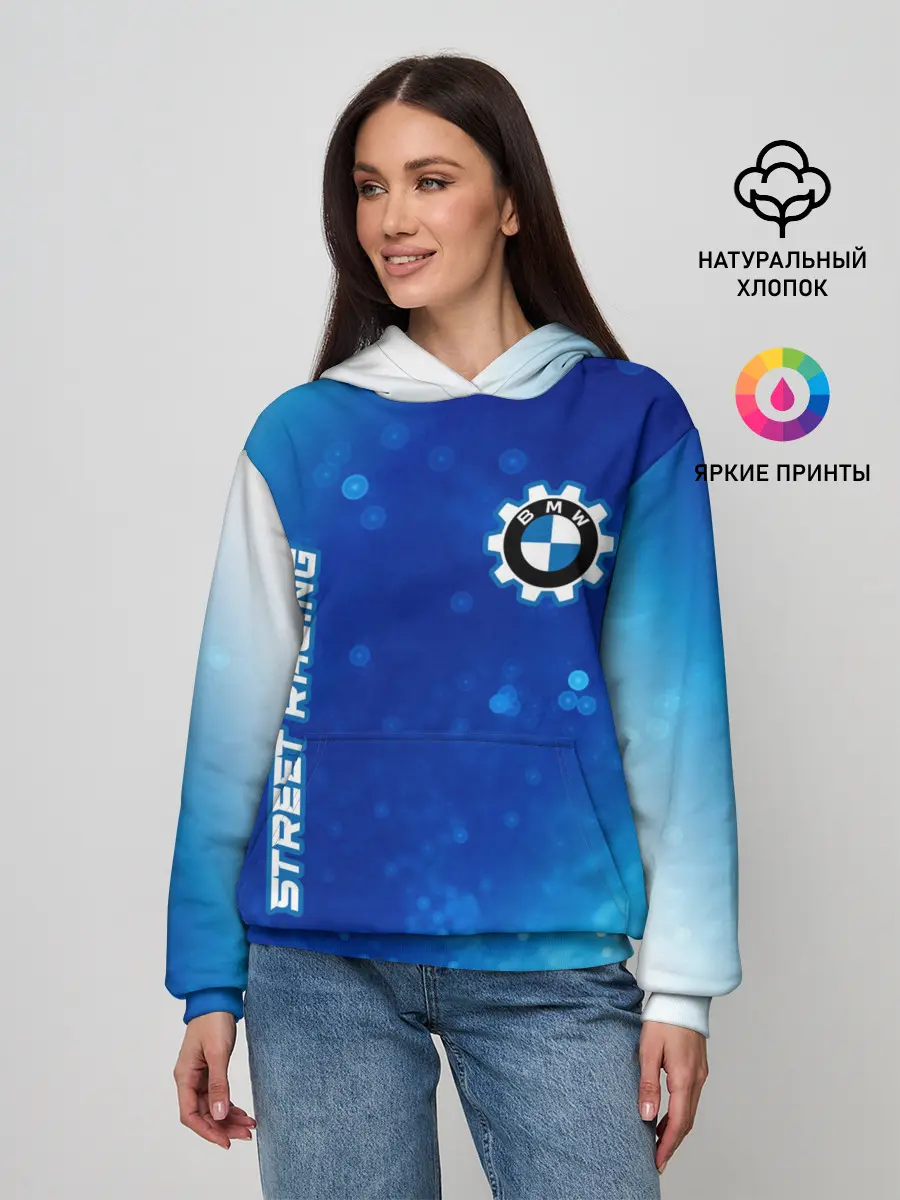 Женское худи / БМВ - Racing