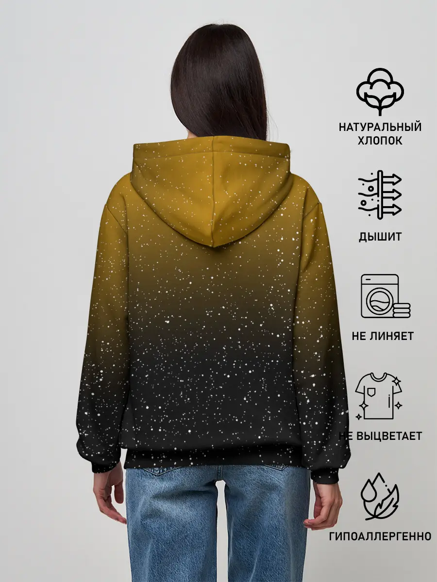 Женское худи / ЕНОТ АСТРОНАВТ | ЛУННЫЙ ЕНОТ