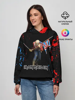 Женское худи / IRON MAIDEN | АЙРОН МЕЙДЕН