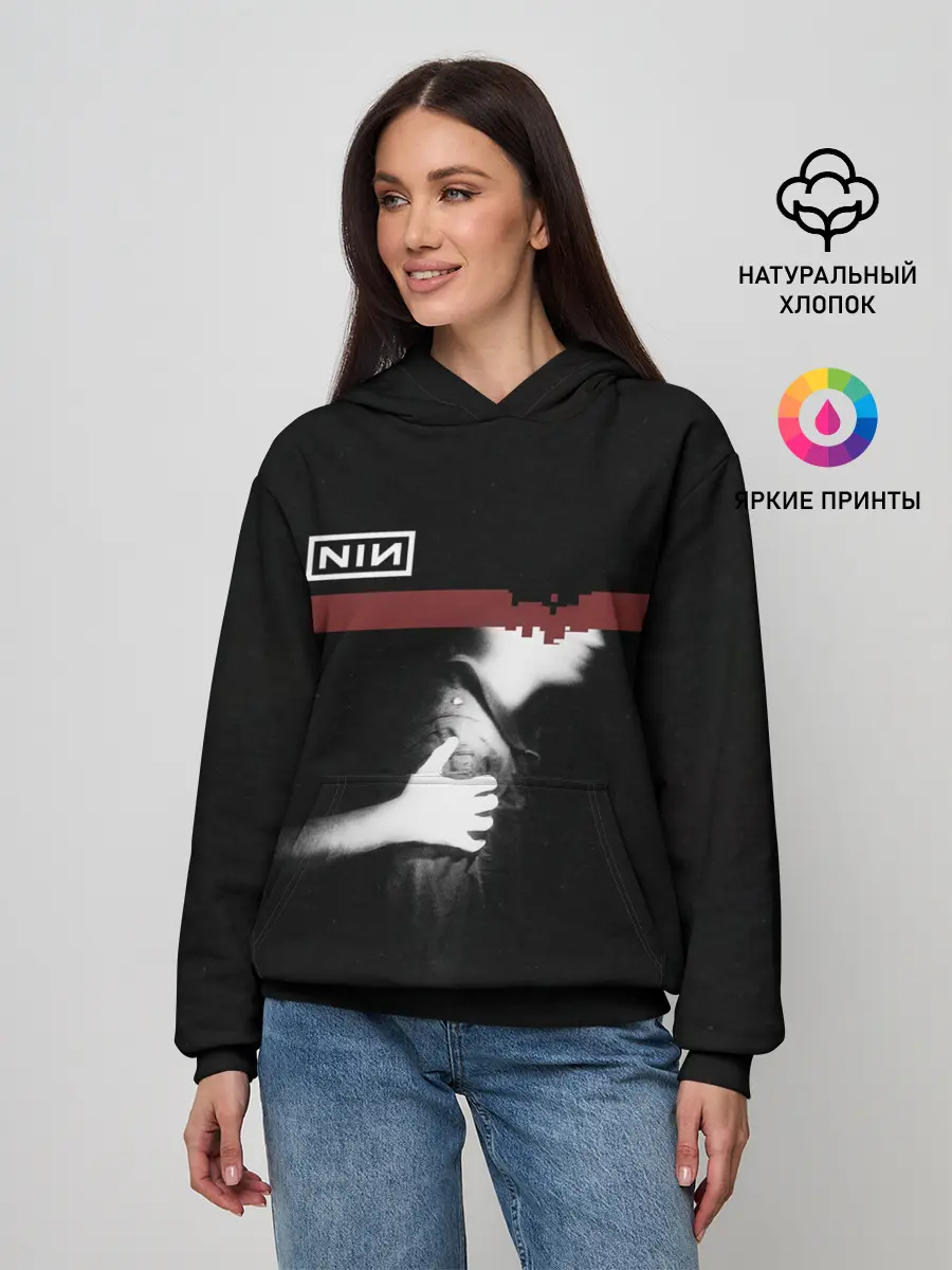 Женское худи / Nine Inch Nails
