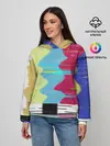 Женское худи / TV glitch