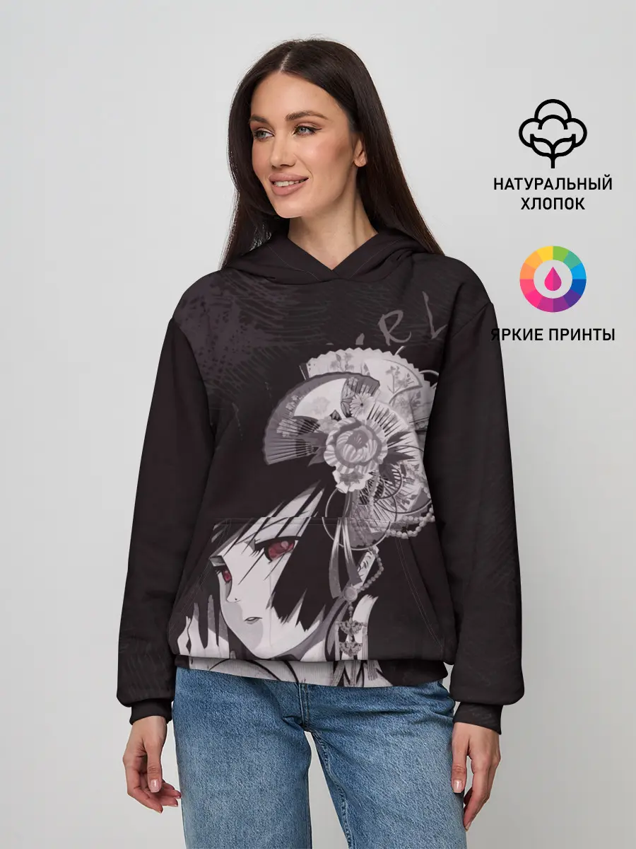 Женское худи / Адская девочка Энма Ай