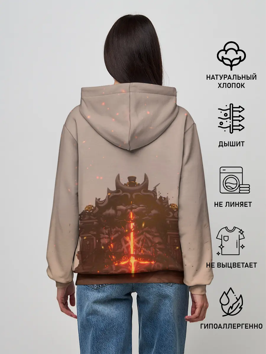 Женское худи / DOOM | ДУМ