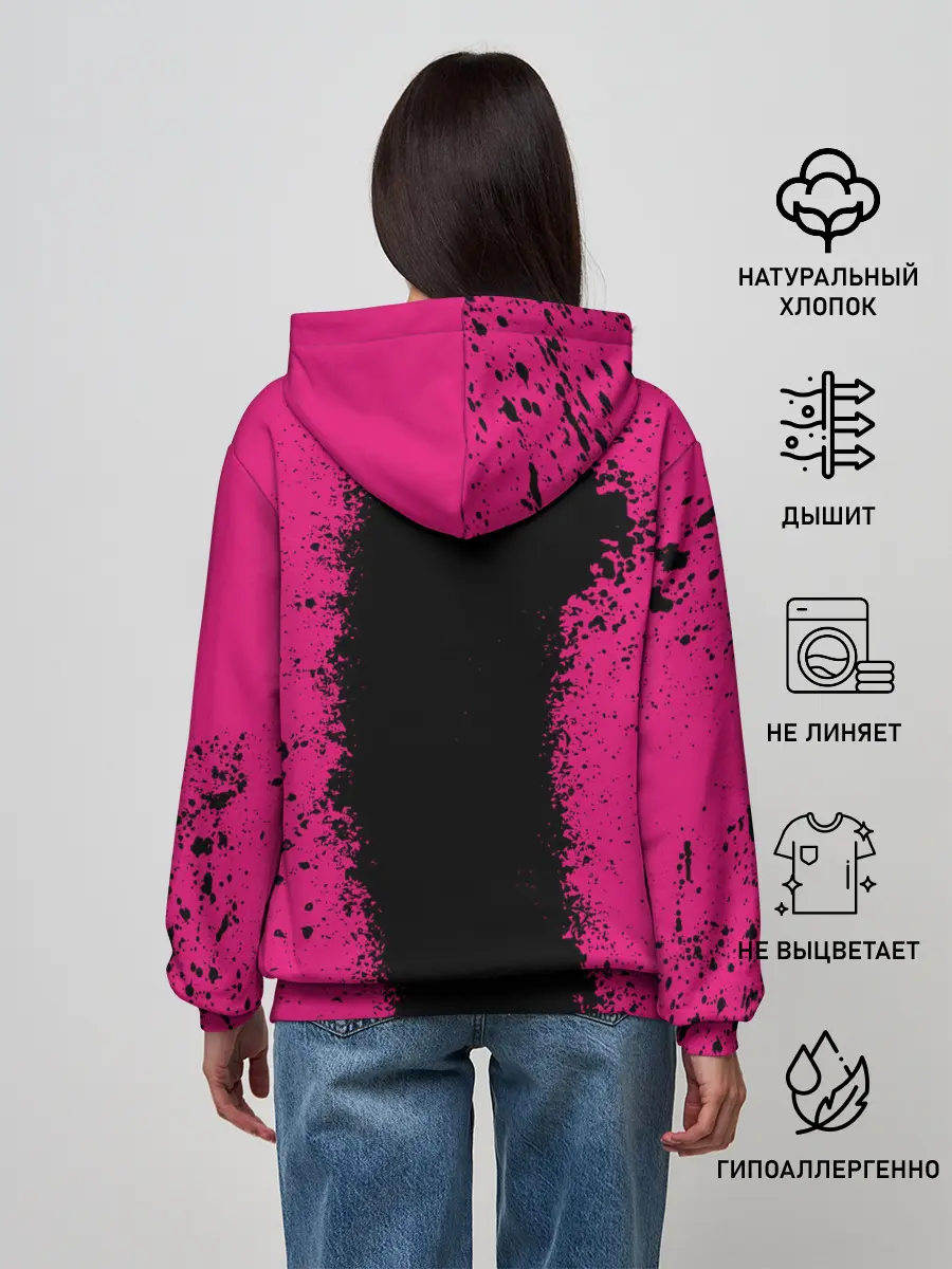 Женское худи / CYBERPUNK 2077 | DEMON