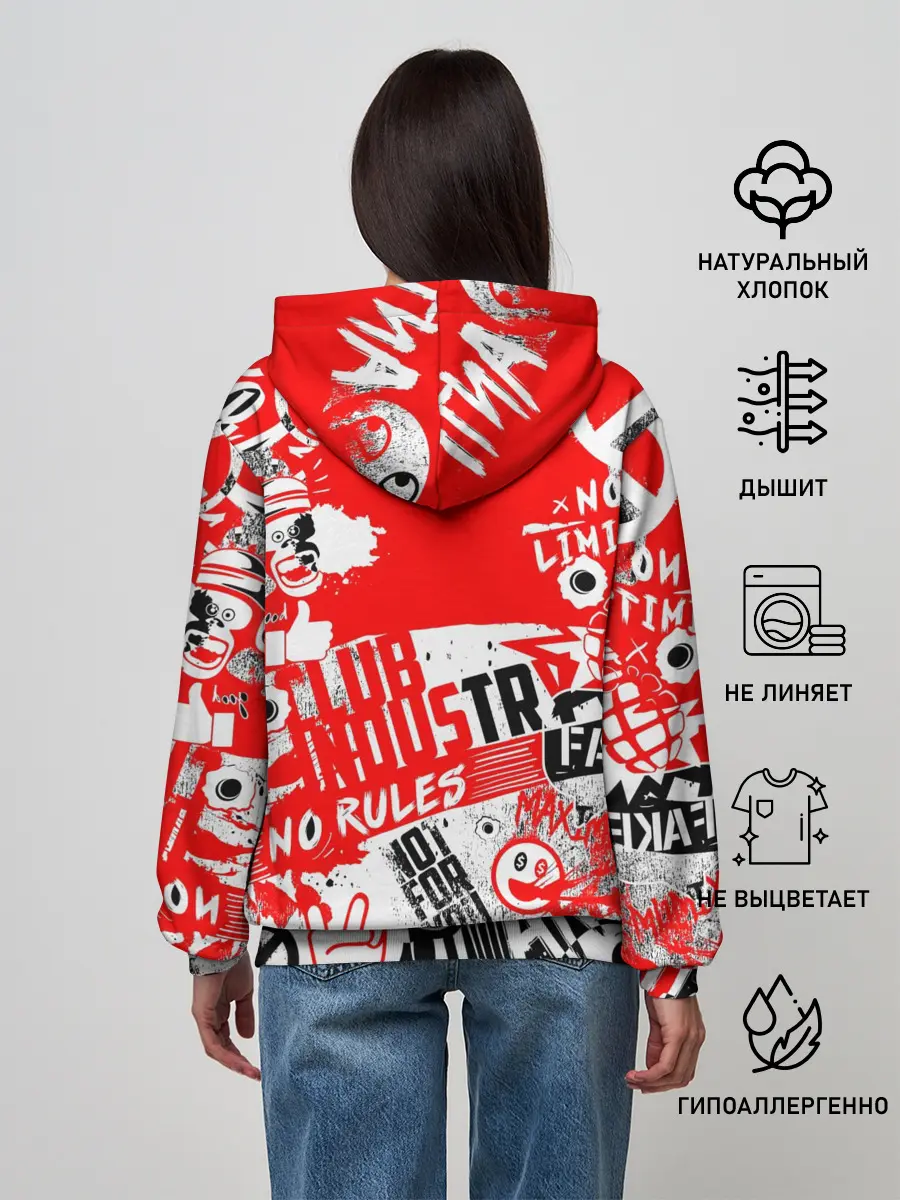 Женское худи / Crazy