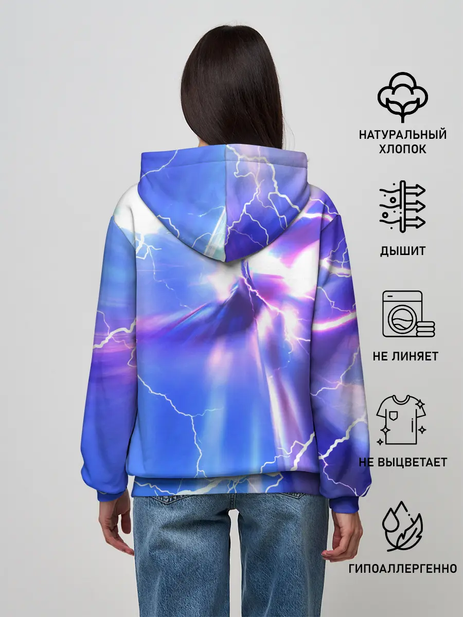 Женское худи / CYBERPUNK 2077 | КИБЕРПАНК