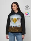 Женское худи / Белоголовый орлан