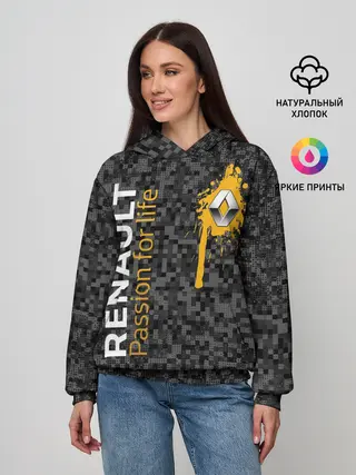 Женское худи / Рено камуфляж
