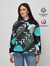 Женское худи / Геометрическая форма