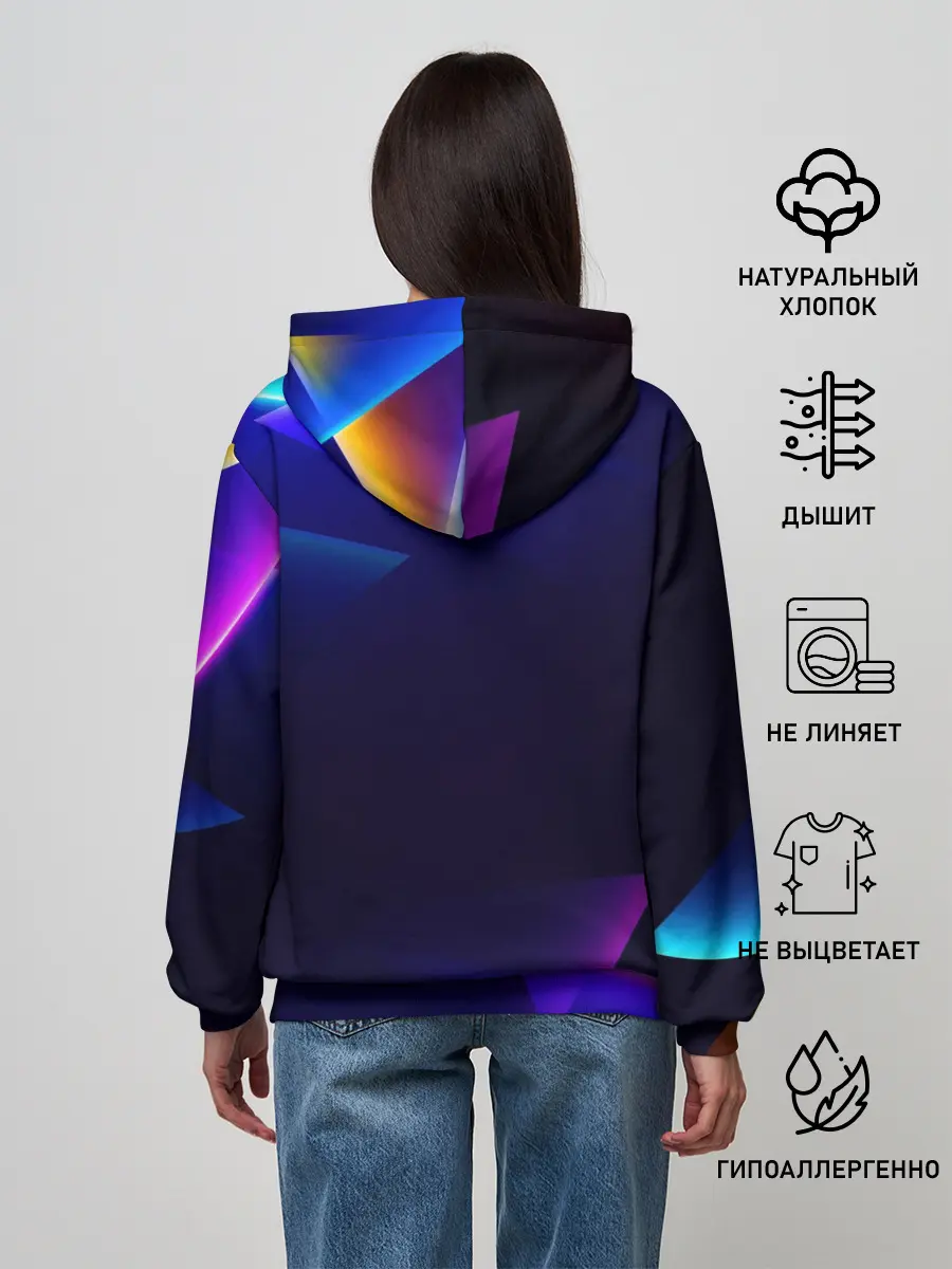 Женское худи / КУРОО ТЕЦУРО / TETSURO / NEON