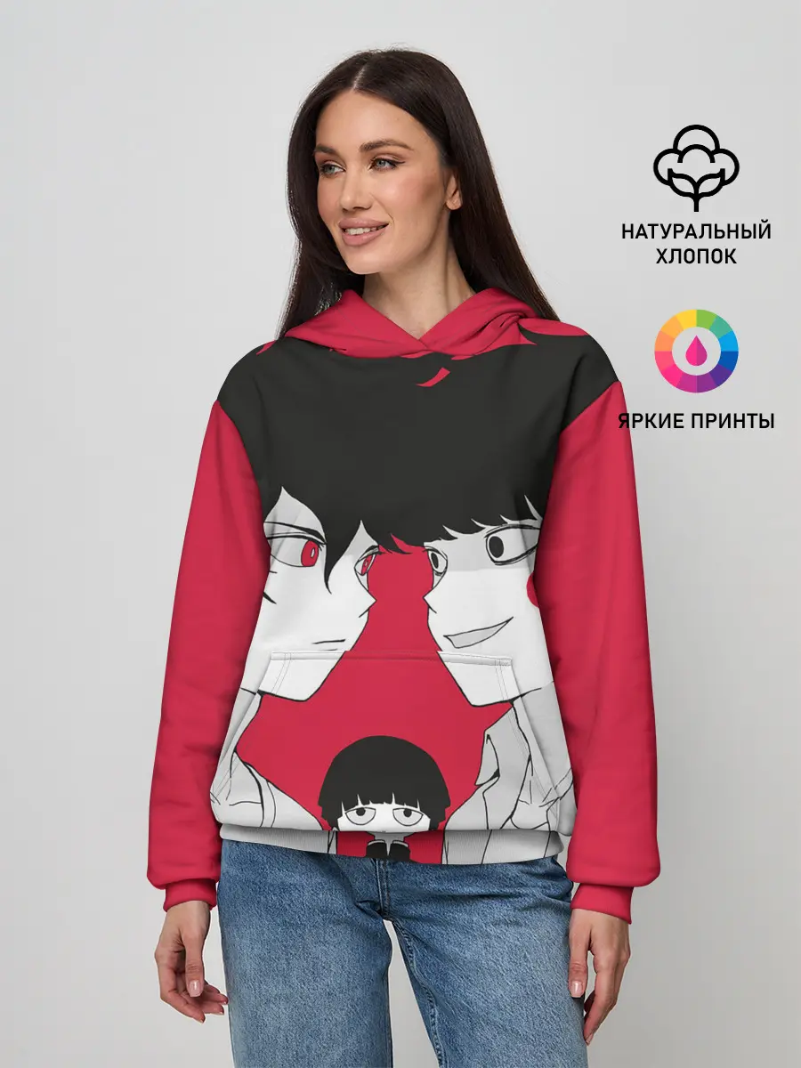 Женское худи / Mob psycho 100 | Моб Психо 100