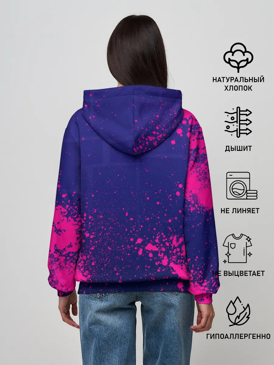 Женское худи / Geometry Dash