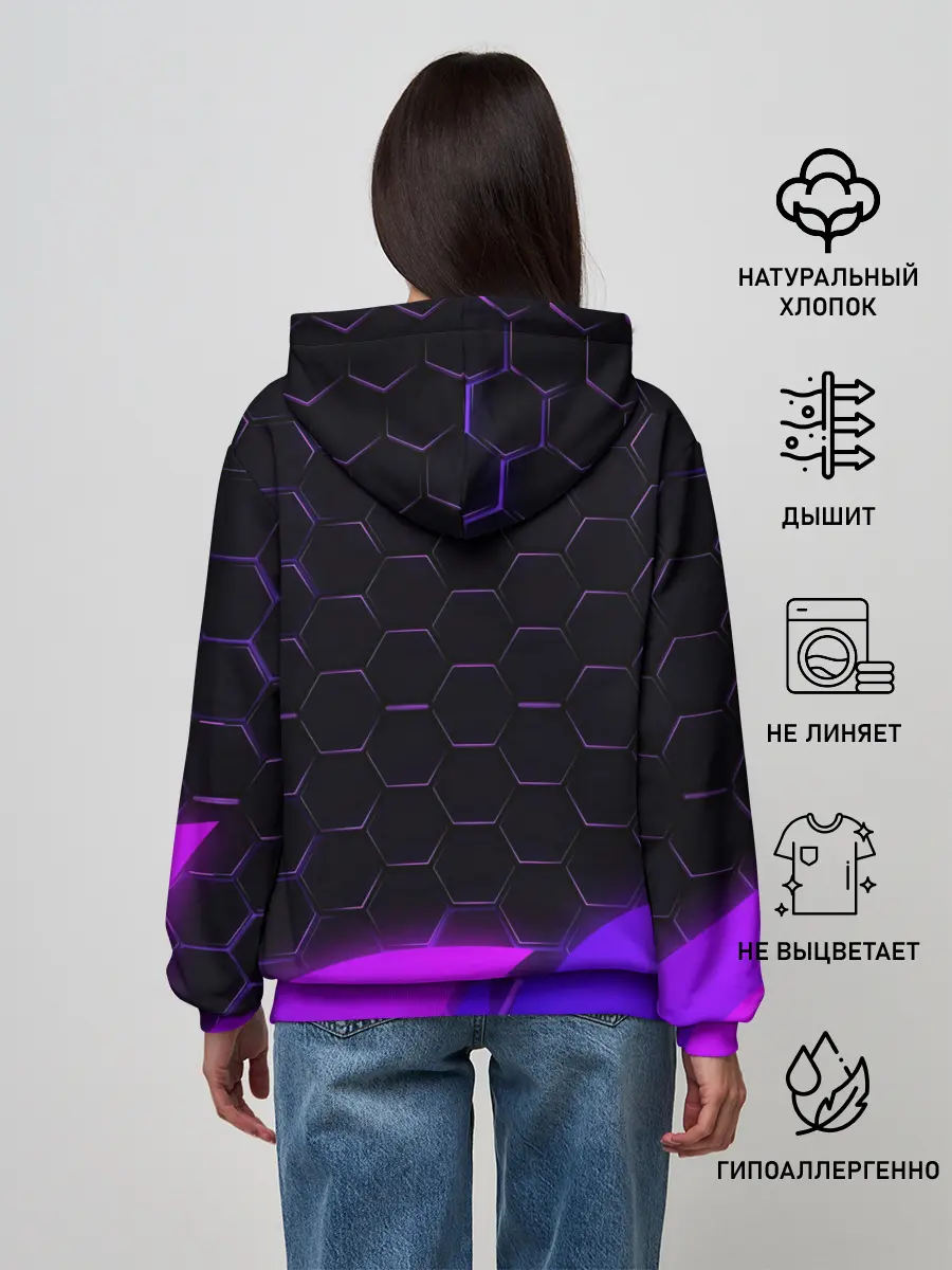 Женское худи / Geometry Dash