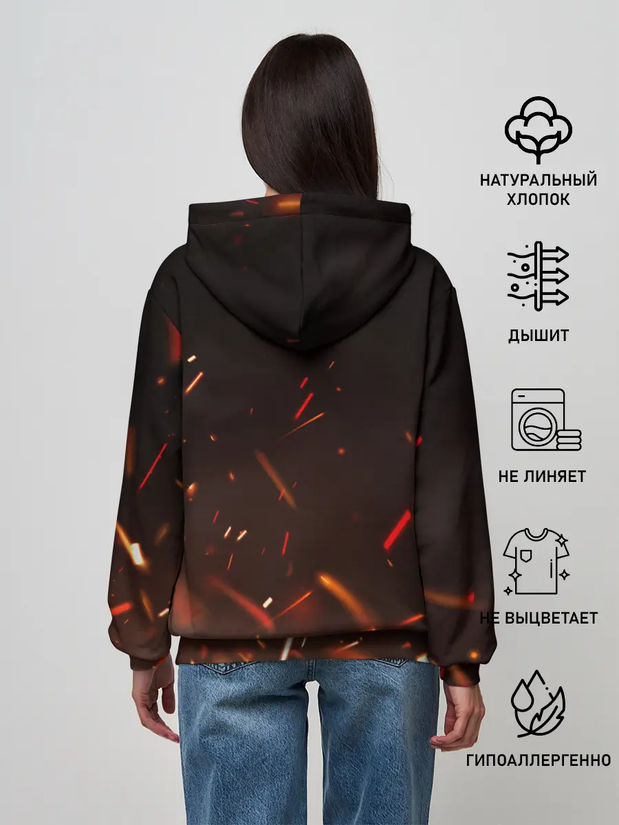 Женское худи / Charizard | Pokemon