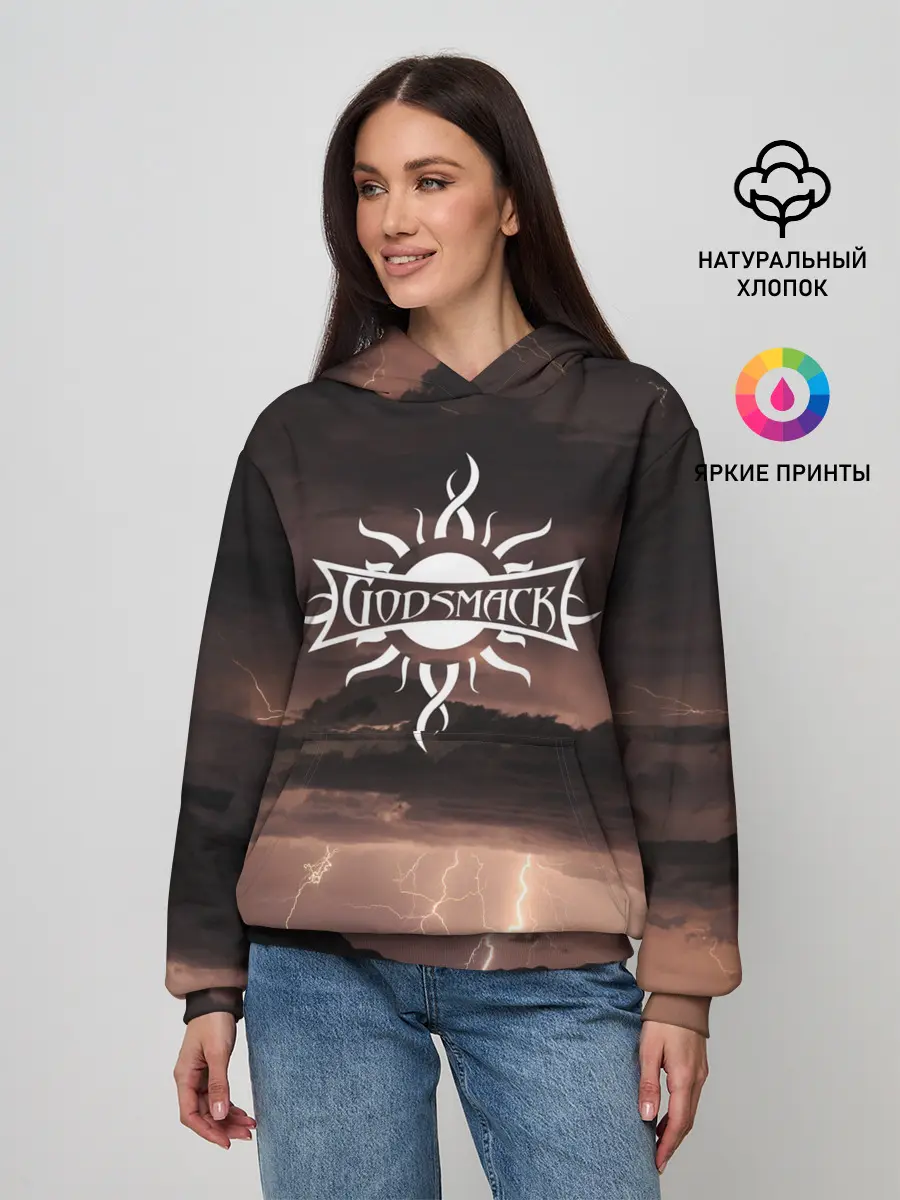 Женское худи / GODSMACK | ГОДСМАК