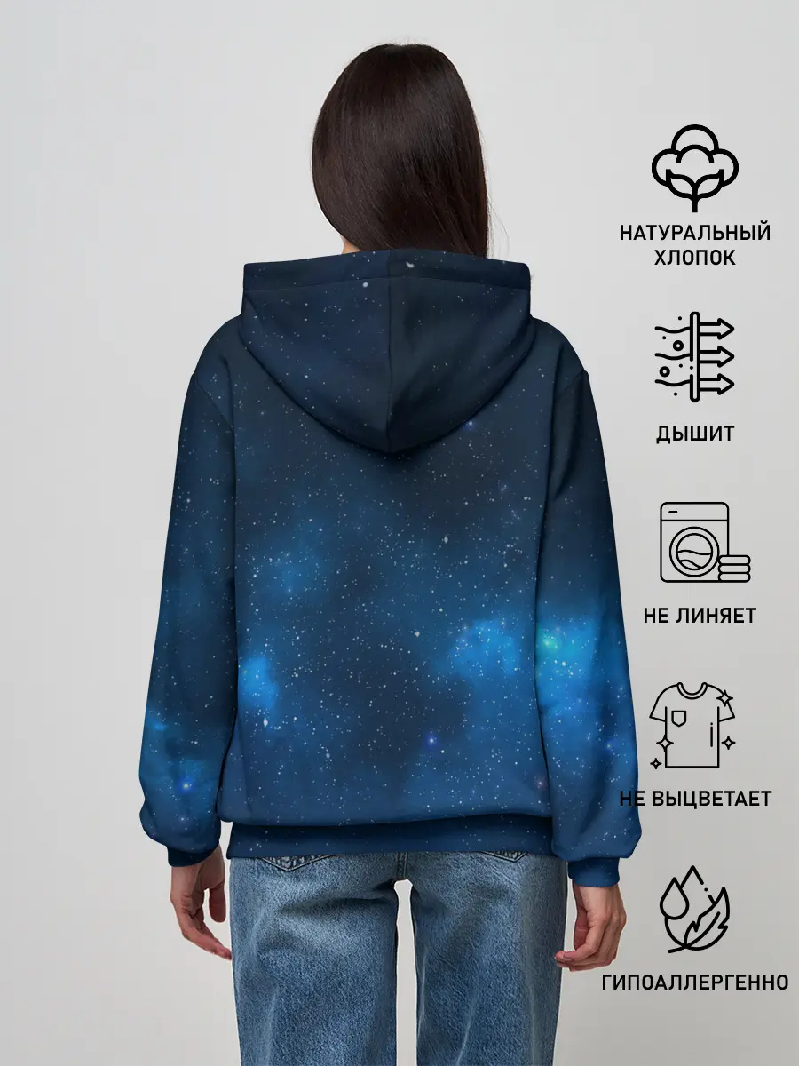 Женское худи / Сейлор Мун | Космос