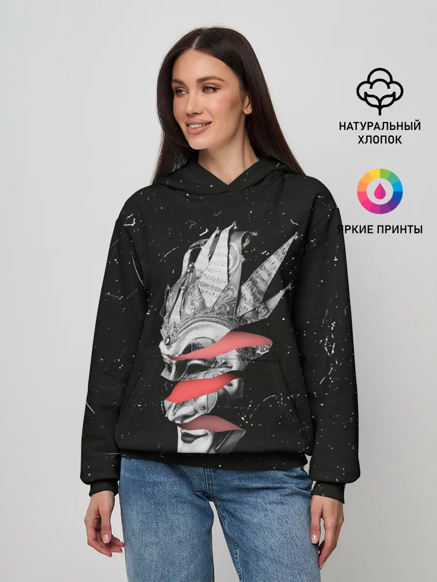 Женское худи / Mask Brejcha